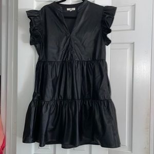 entro leather dress